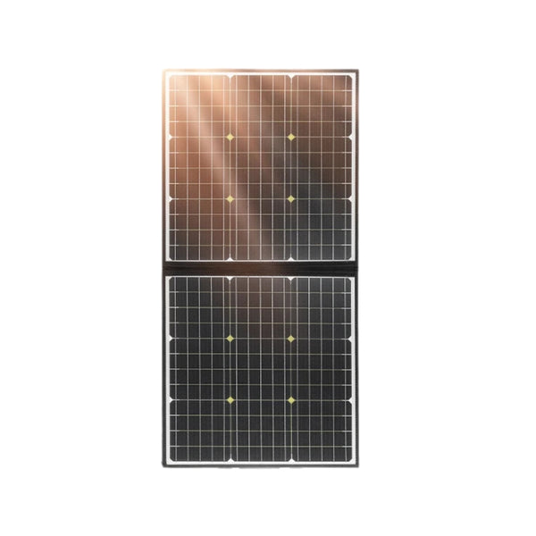 FF Flashfish 100W 18V Portable Solar Panel 5V USB Foldable Solar Cell Battery Charger Monocrystalline Outdoor Power Supply RV