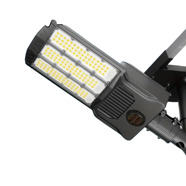 Solar Light with 2 Solar Panels 80000LM - Outdoor Solar Street Light with Motion Sensor, Garden Wall Lamp, Parking Solar Flood Light